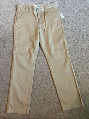 Amazon Essentials Tan Kids Chinos 12 Husky NWT